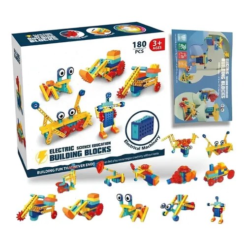 Electric Science Education Building Blocks (180 Pcs)