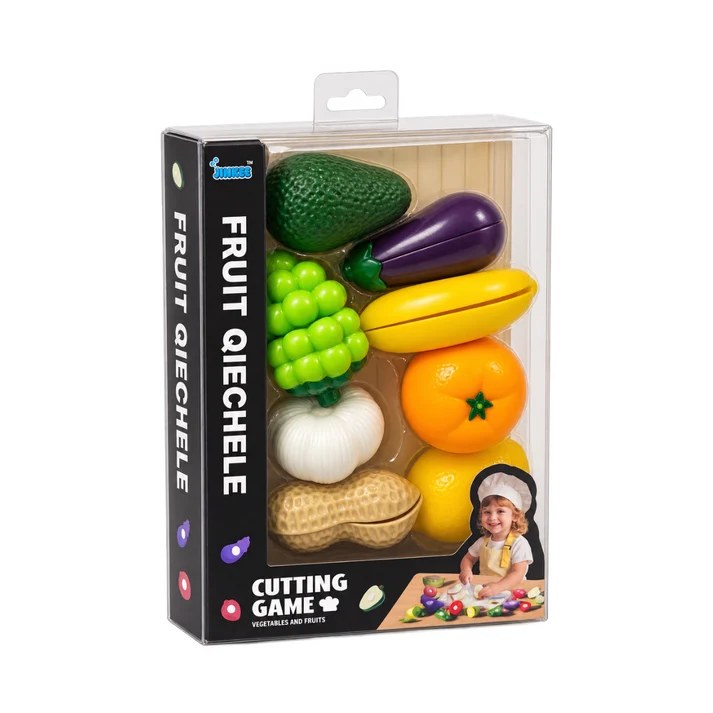 Fruit Cutting Game - Happily Harvested Vegetable & Fruits - Variant 2
