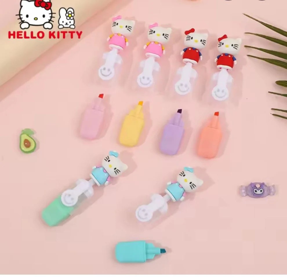 Hello Kitty Highlighters (Pack of 6)