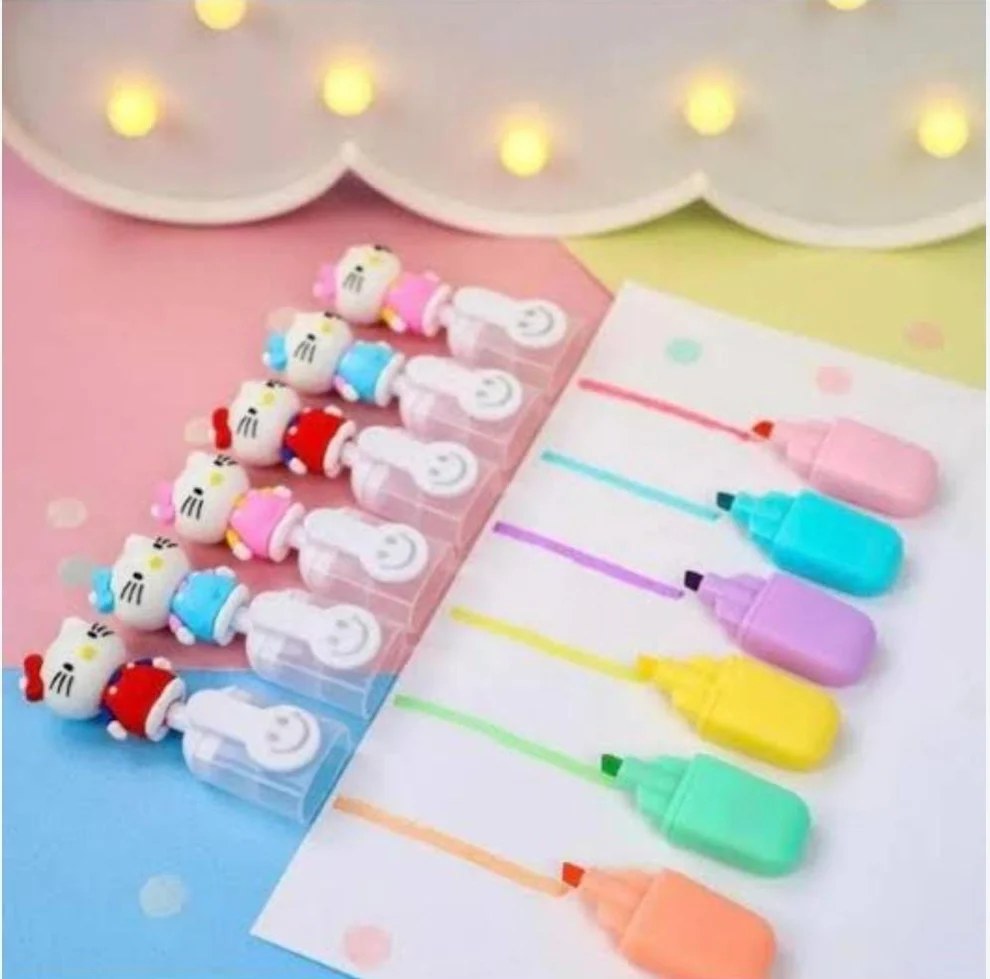 Hello Kitty Highlighters (Pack of 6)