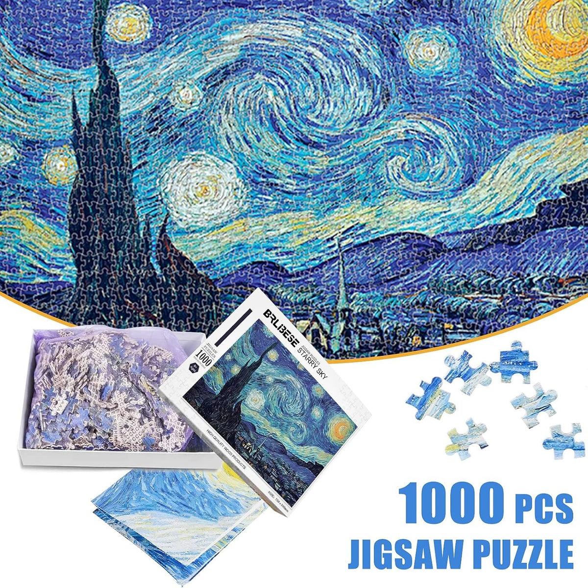 Jigsaw Puzzle - Van Goh Painting