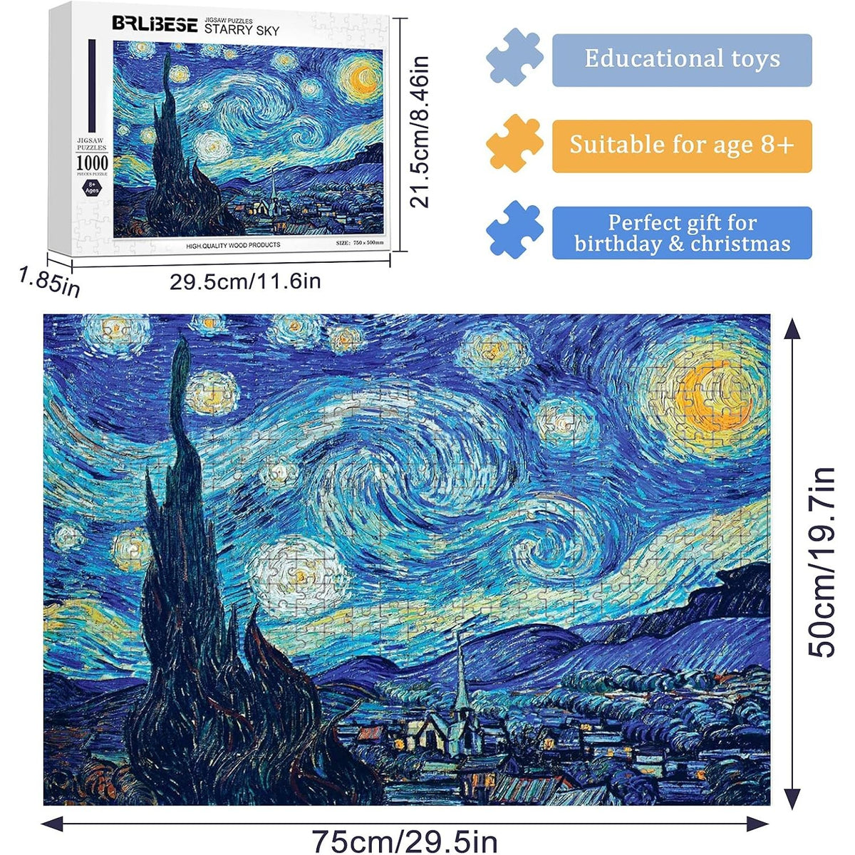 Jigsaw Puzzle - Van Goh Painting