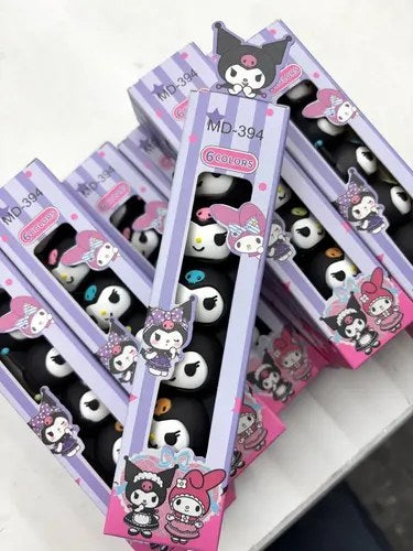 Kuromi Highlighters (Pack of 6)