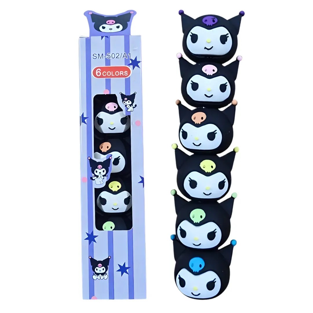 Kuromi Highlighters (Pack of 6)