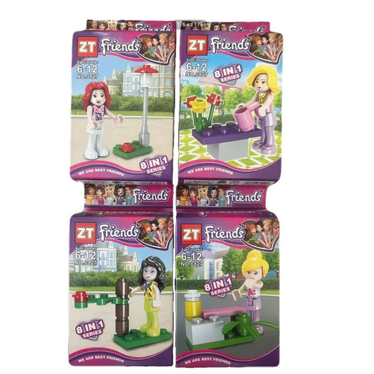 Lego Character Blocks - Friends