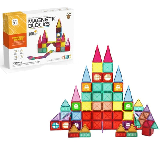 Magnetic Blocks (110 Pcs)