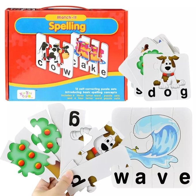 Match-It Spelling Puzzle