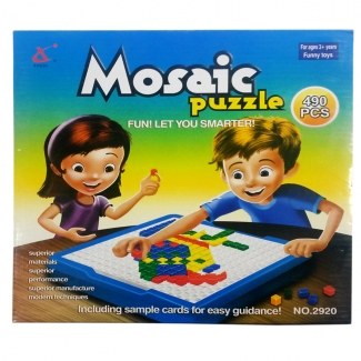 Mosaic Puzzle (490 Pcs)