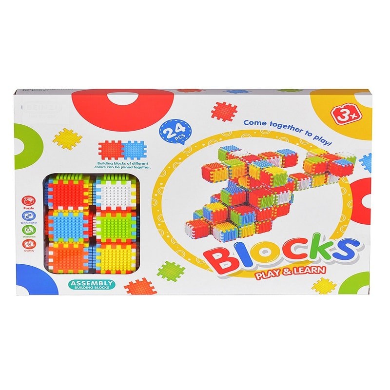 Play & Learn Blocks (24 Pcs)