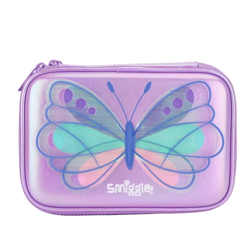 Smiggle Hardtop Pencil Organiser (3D) - Butterfly