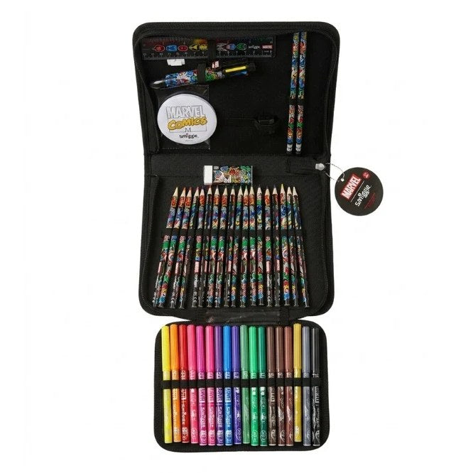 Smiggle Art Stationery Set -Marvel
