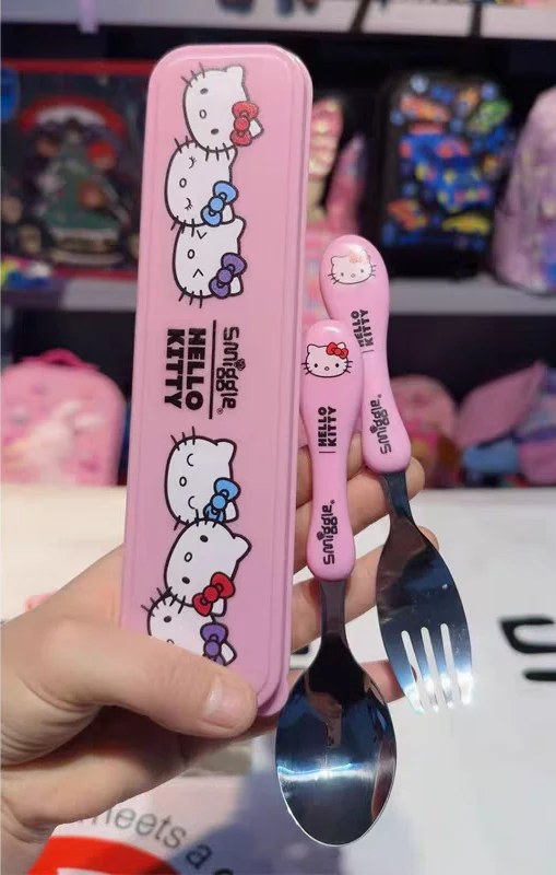 Smiggle Cutlery Set - Hello Kitty