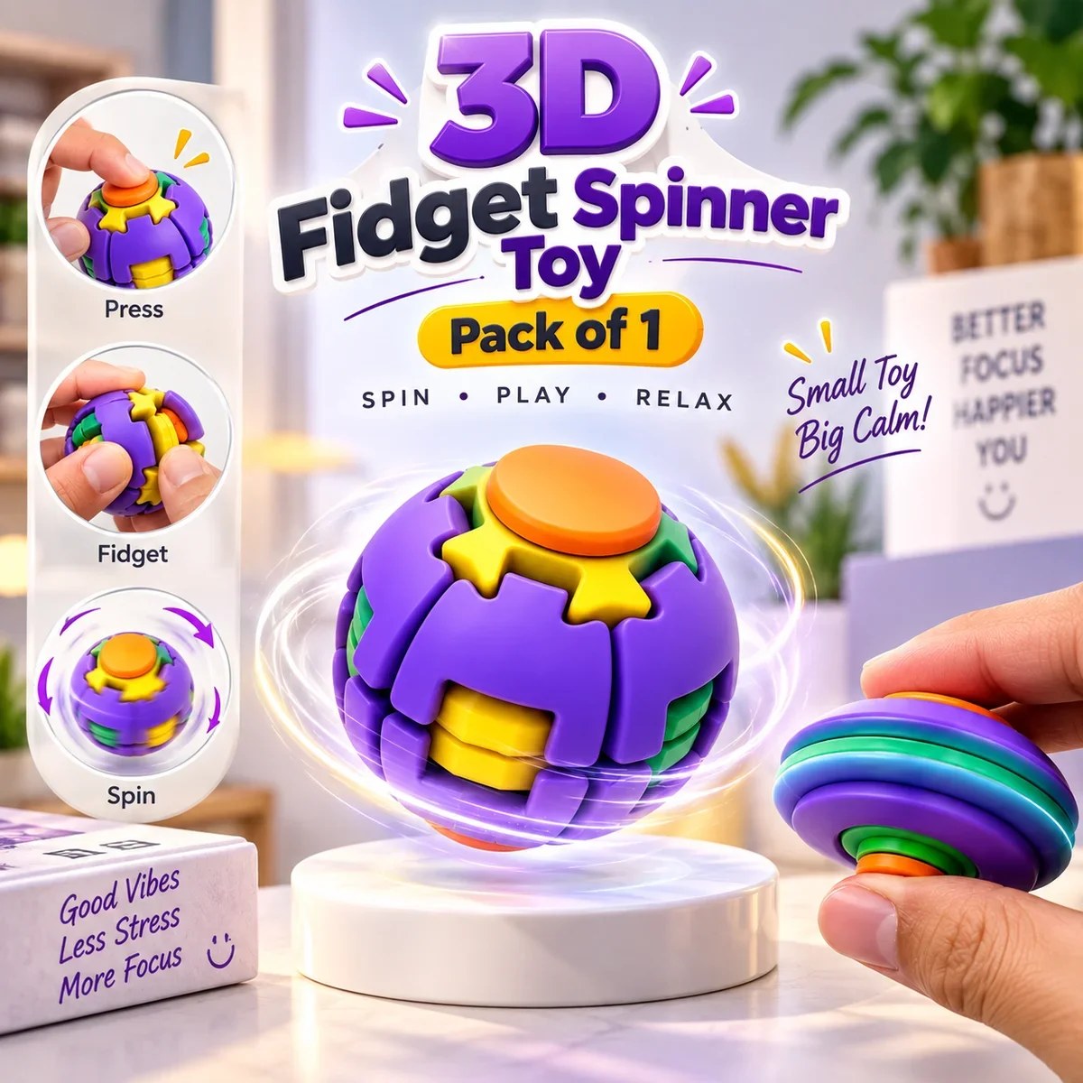 Spinning Flat Ball