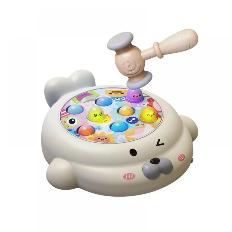 Whac-a-Mole Fun Playing Hamster (with light & music)