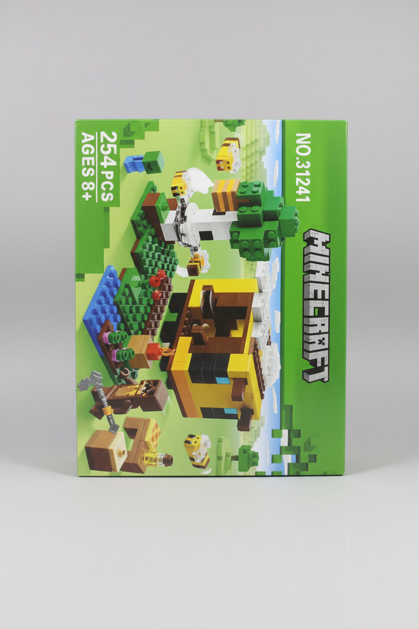 Minecraft Lego Style Blocks - Minecraft 254 Pieces Age 8+
