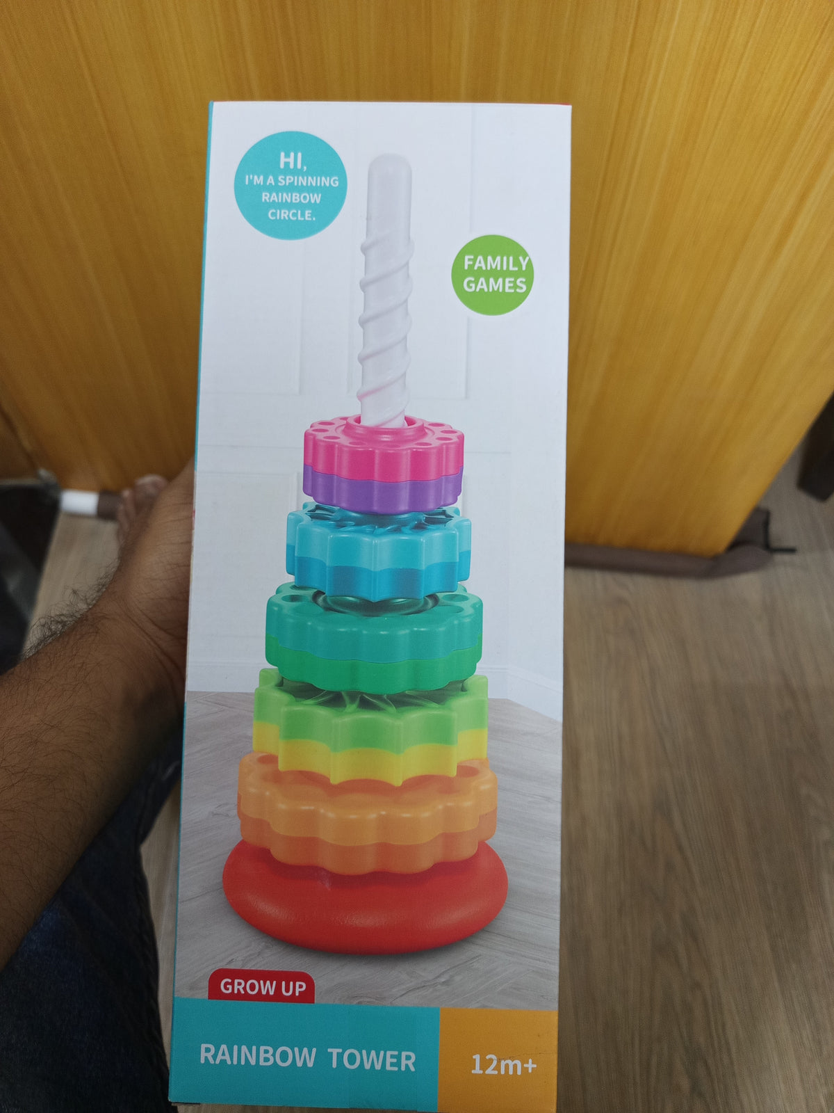 Rainbow Tower Spinning Circle (5 Pieces)