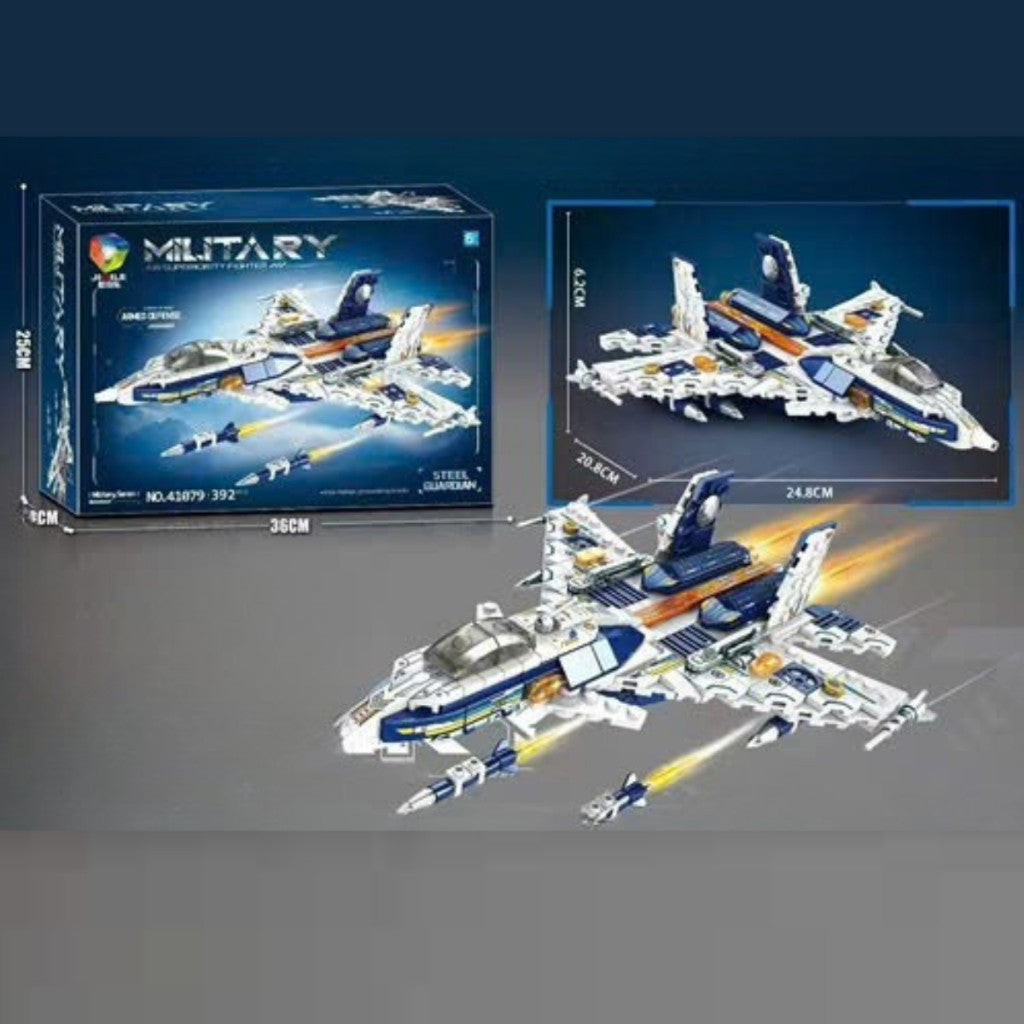 Blocks - Military Air Superiority Fighter - (392 pieces) 41079. 3192